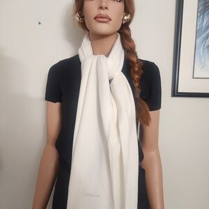Patagonia Cream Scarf